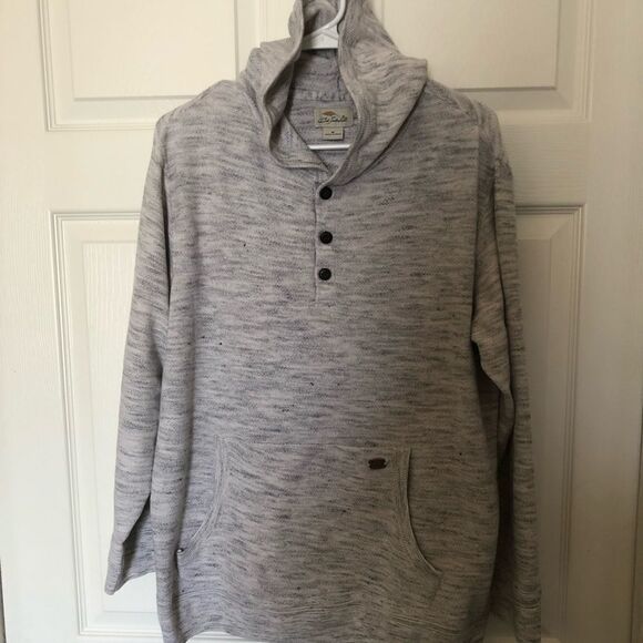 BOB TIMBERLAKE Men’s Light Gray Hoodie Size M - Picture 1 of 6